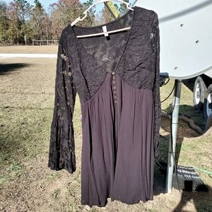 BOHO Long sleeve dress